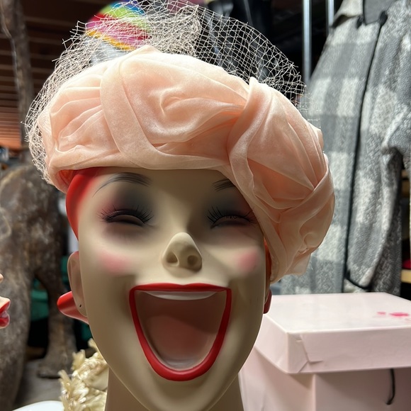 Noreen Fashion Pink Vintage Hat - Picture 2 of 14